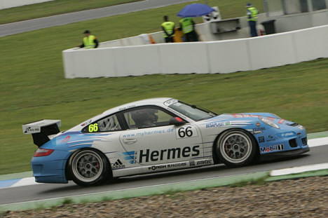 Nicki Thiim debuterede i dag i Porsche Carrera Cup.